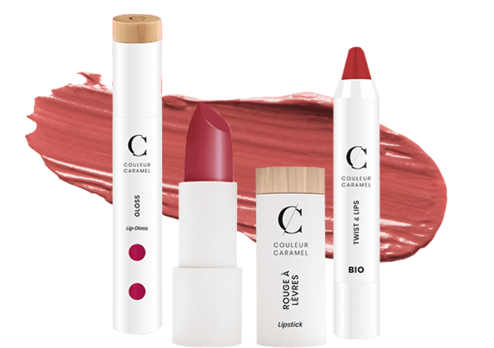 Rouges à Lèvres Bio Couleur Caramel