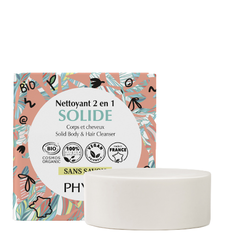 Nettoyant Corps et Cheveux 2 en 1 Solide