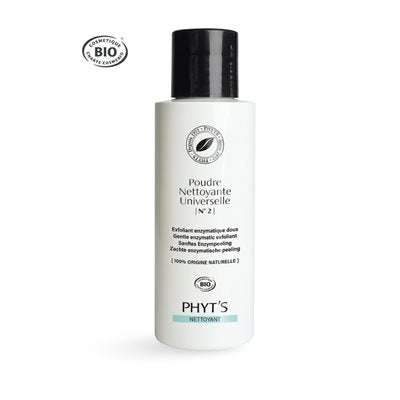 Poudre Nettoyante Universelle N°2 de Phyt’s aux enzymes naturels pour exfolier tout en douceur