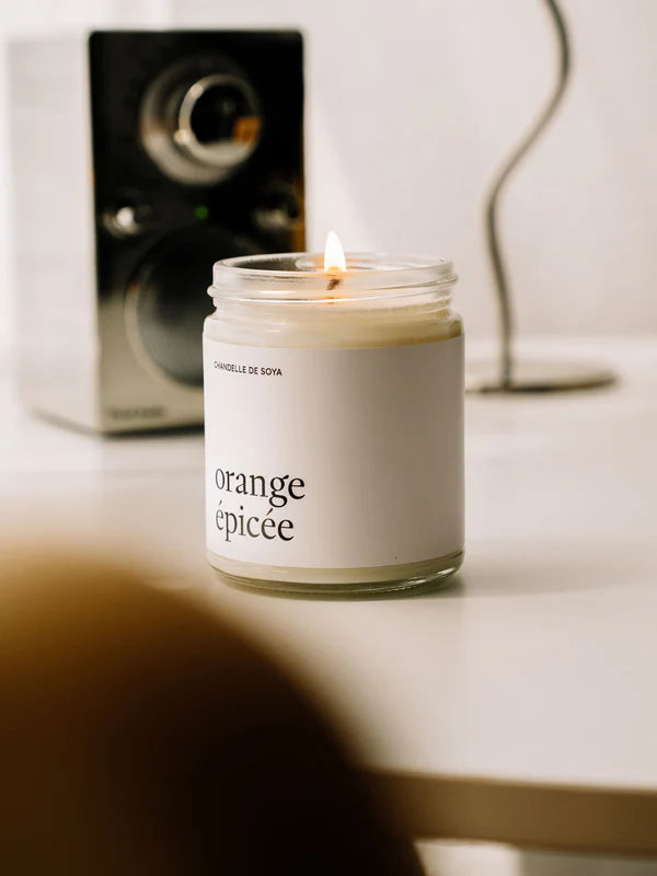 CHANDELLE DE SOYA - Orange épicée