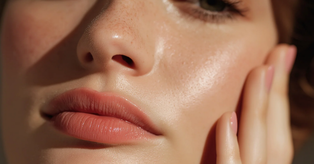 Comment bien comprendre sa peau et choisir les bons produits pour celle-ci.  Femme regardant sa peau et la texture