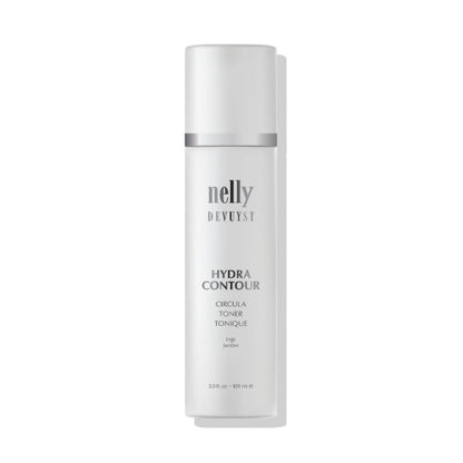 Flacon vaporisateur 30-100 ml du Circula Toner Hydra Contour Nelly Devuyst, spray tonique approuvé Santé Canada pour jambes lourdes et circulation.