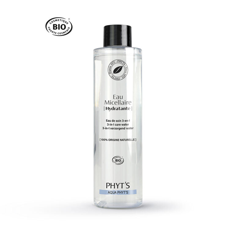 Soin 3-en-1 certifié bio pour démaquiller, rafraîchir et apaiser la peau en douceur avec des actifs 100 % d’origine naturelle.