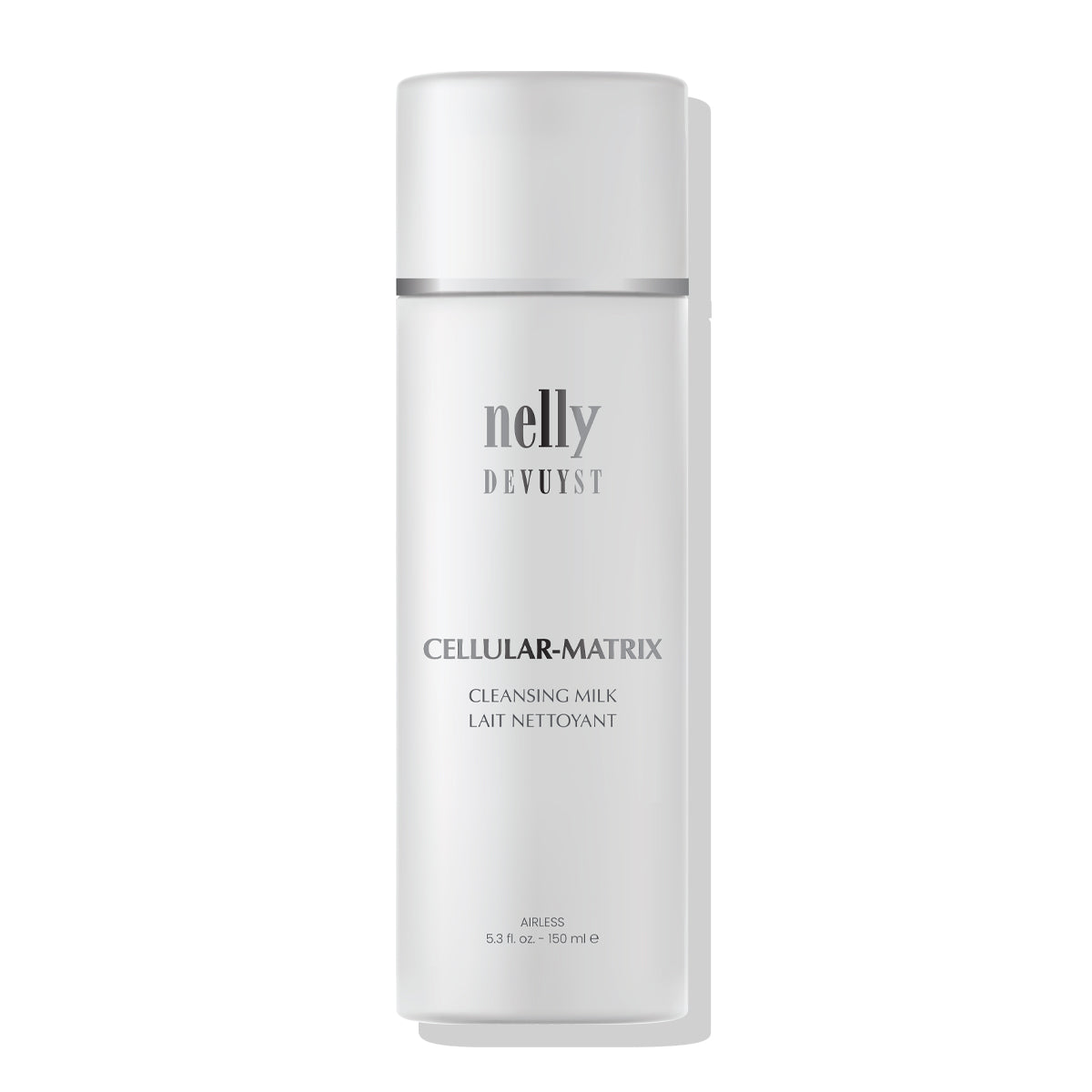 Lait nettoyant Cellular Matrix en format pompe, soin nettoyant hydratant concu pour purifier et proteger la peau tout en respectant son equilibre naturel.