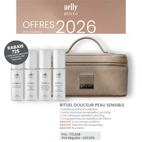 Rituel Douceur – Peau Sensible Nelly Devuyst