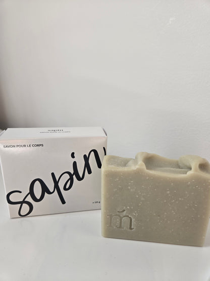 Chandelle, savon et bruine d'ambiance - Sapin